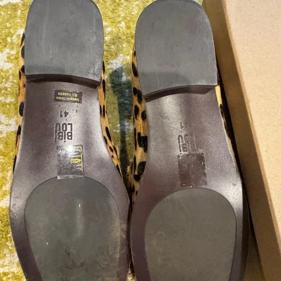 Perfect condition - Bibi Lou leopard loafers Sz 41 - Picture 4 of 4